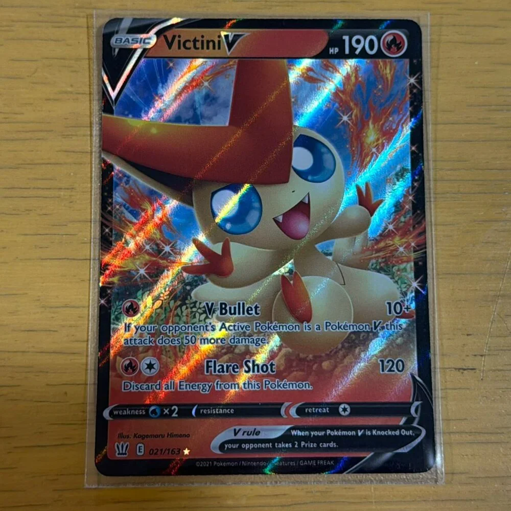 Pokemon | Games | Pokmon Victini V Card Swsh5 Battle Styles Swsh05 |  Poshmark